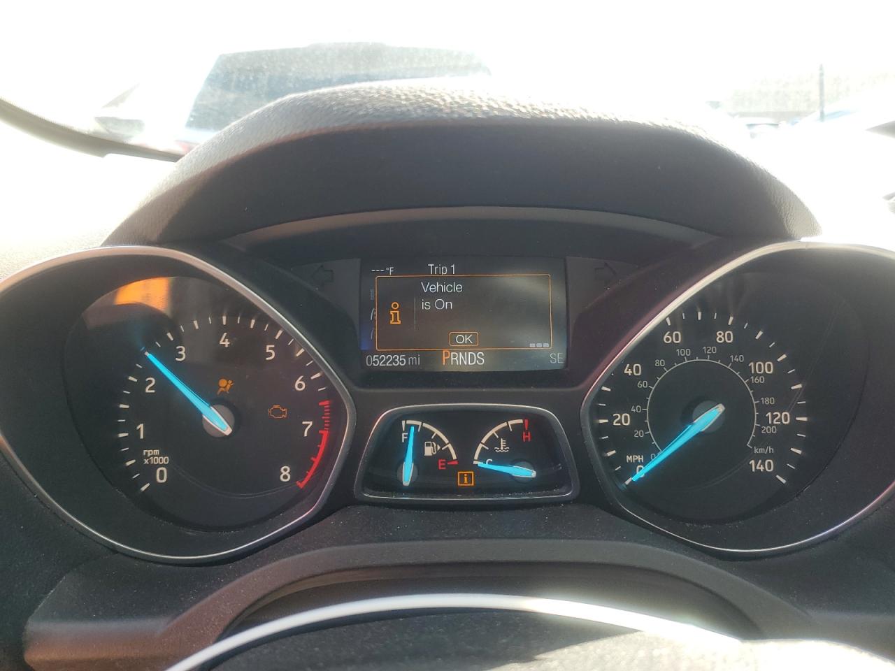 2019 Ford Escape VIN 1FMCU0F71KUB23724 Copart auction photo, front end damage thumbnail 9