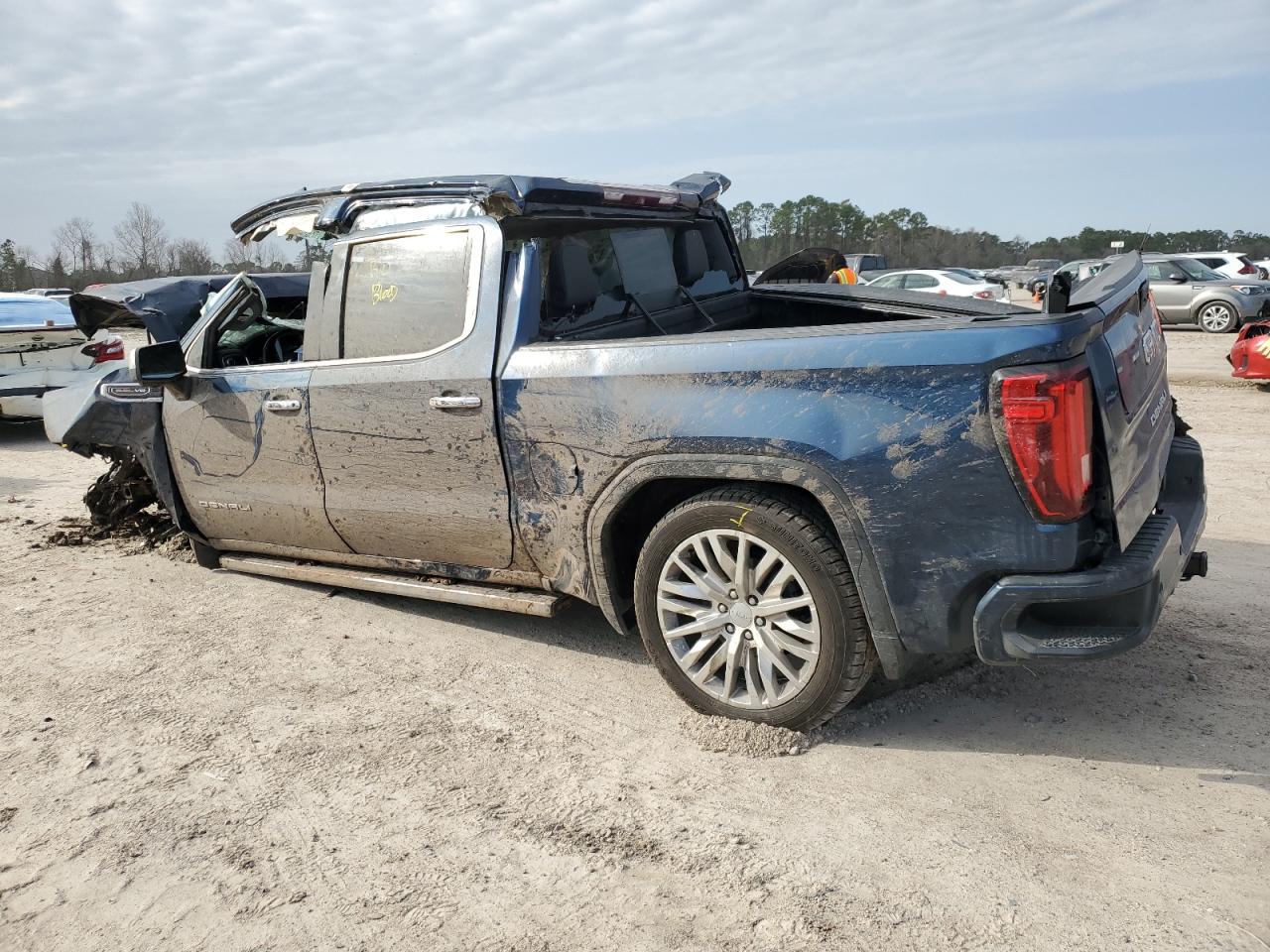 2019 GMC Sierra VIN 1GTU9FEL2KZ387047 Copart auction photo, rollover / front end damage thumbnail 2