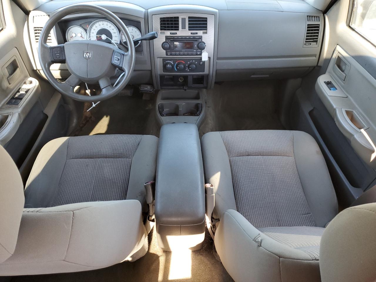 2007 Dodge Dakota VIN 1D7HE48K97S199376 Copart auction photo, mechanical damage thumbnail 8