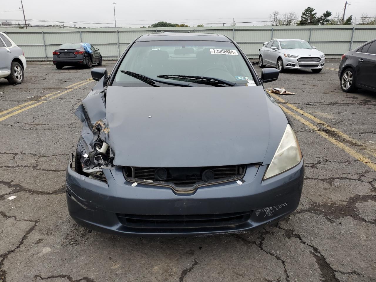 2003 Honda Accord VIN JHMCM56753C052275 Copart auction photo, front end damage thumbnail 5