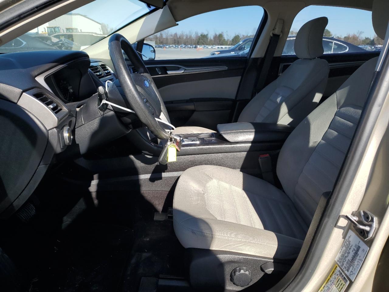 2017 Ford Fusion VIN 3FA6P0G79HR279068 Copart auction photo, front end damage thumbnail 7