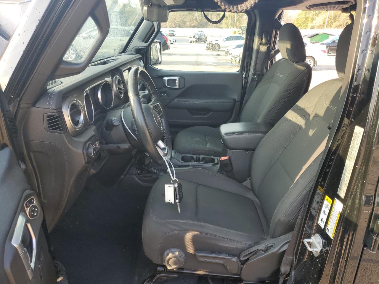 2018 Jeep Wrangler VIN 1C4HJXEN1JW225667 Copart auction photo, front end damage thumbnail 7