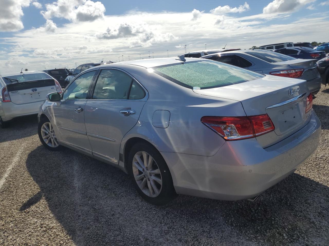 2011 Lexus ES VIN JTHBK1EG7B2453603 Copart auction photo, water/flood damage thumbnail 2