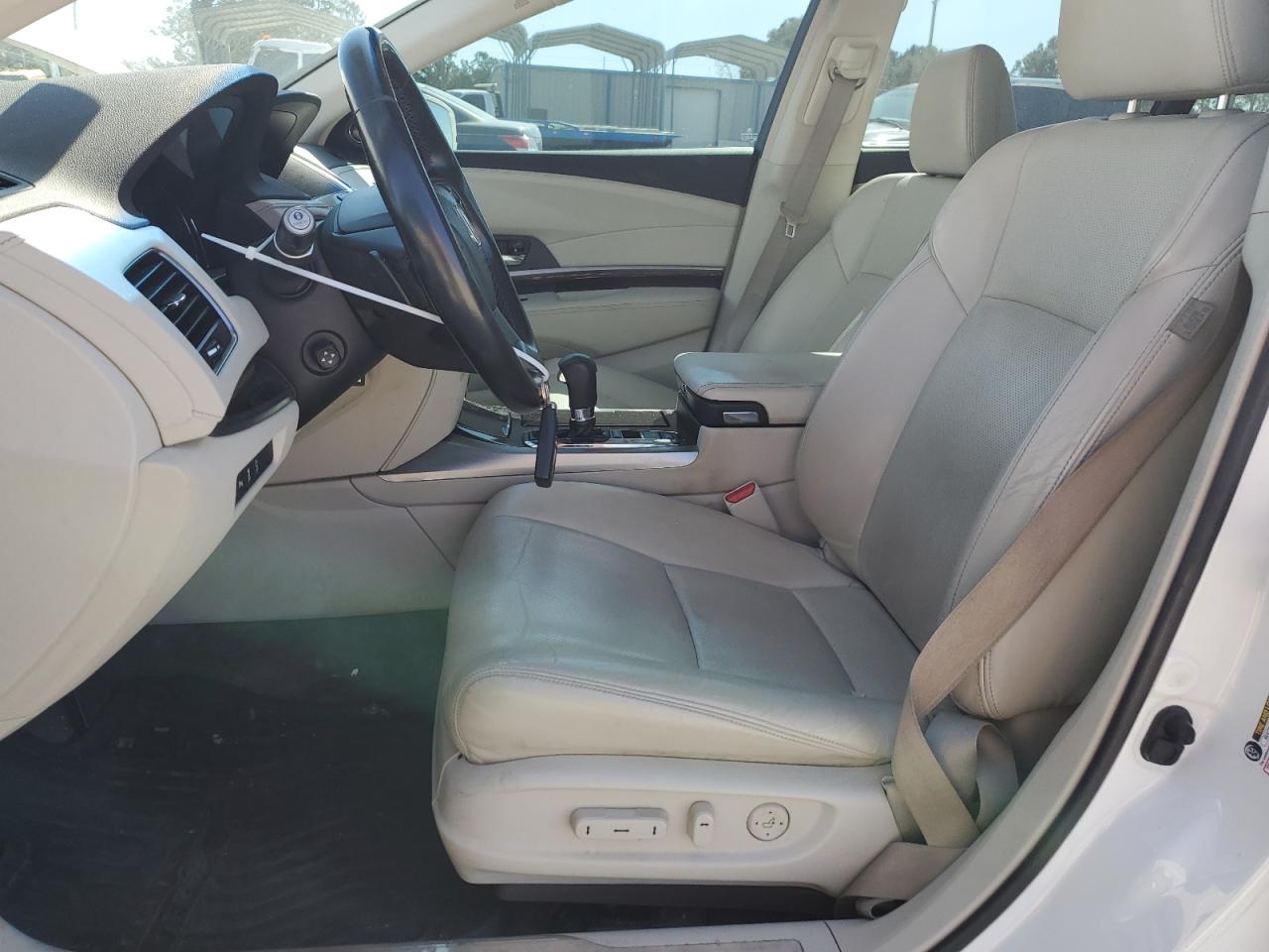 2016 Acura RLX VIN JH4KC1F98GC000007 Copart auction photo, front end / side damage thumbnail 7