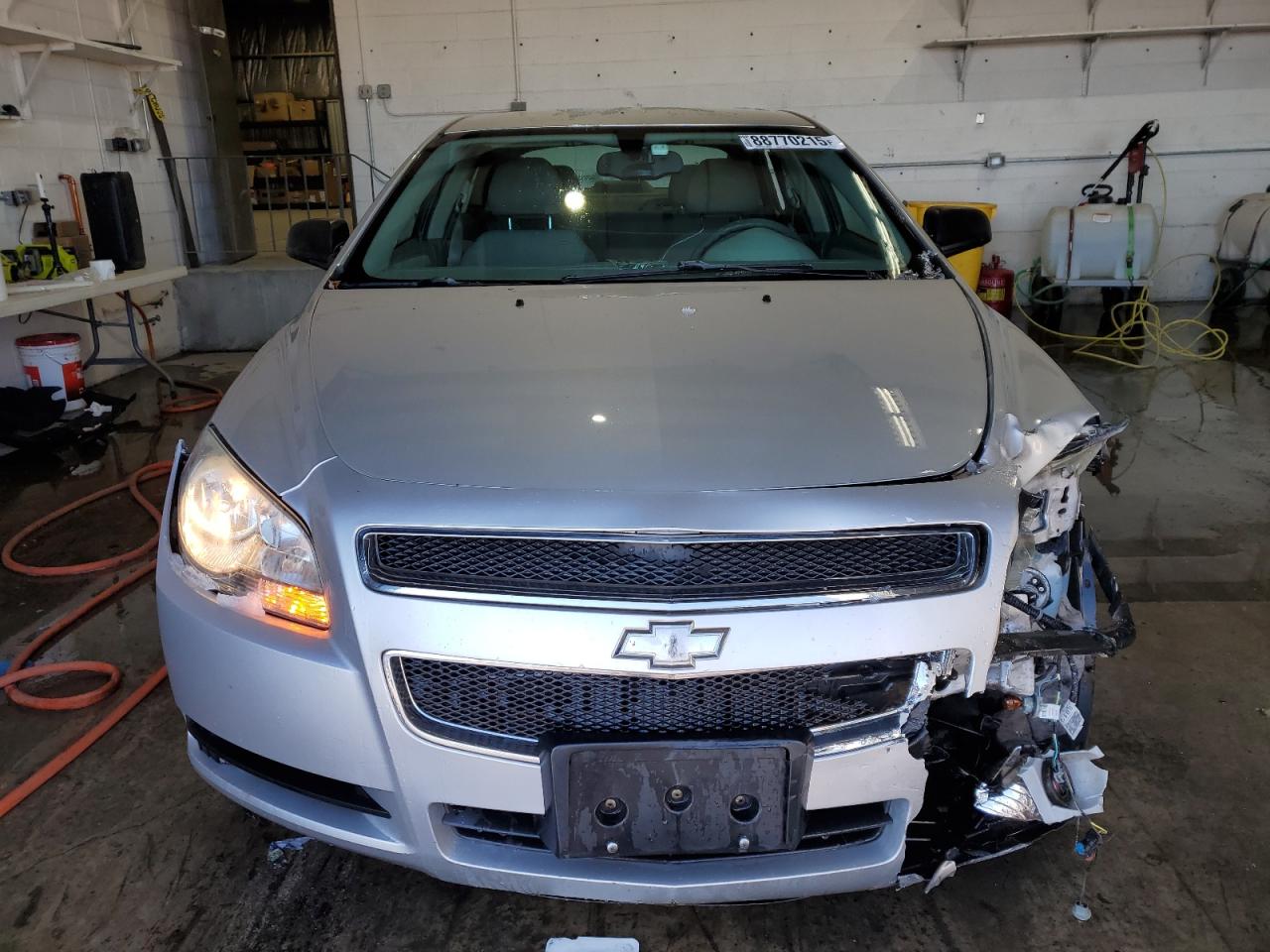 2011 Chevrolet Malibu VIN 1G1ZB5E17BF238680 Copart auction photo, side / front end damage thumbnail 5