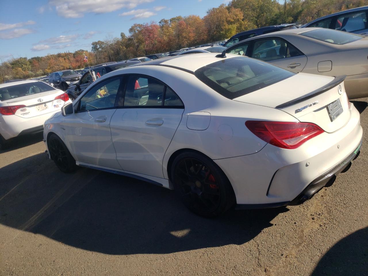 2014 Mercedes-Benz CLA-klasse VIN WDDSJ5CB6EN079464 Copart auction photo, vandalism damage thumbnail 2