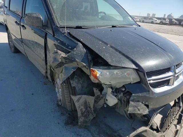 2012 Dodge Caravan VIN 2C4RDGCG6CR244386 Copart auction photo, burn / front end damage thumbnail 11