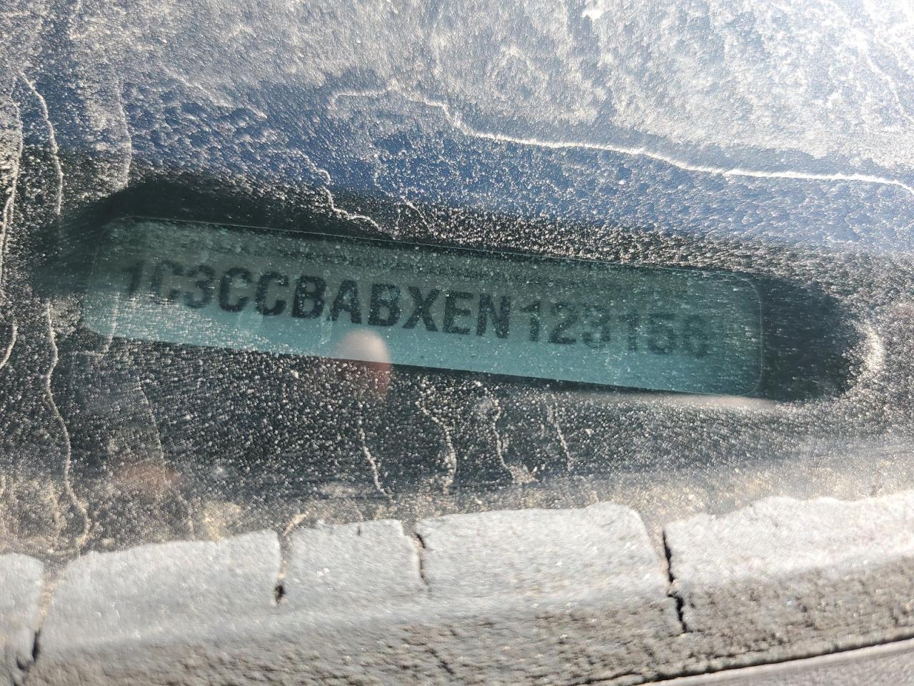 2014 Chrysler 200 VIN 1C3CCBABXEN123156 Copart auction photo, front end damage thumbnail 12