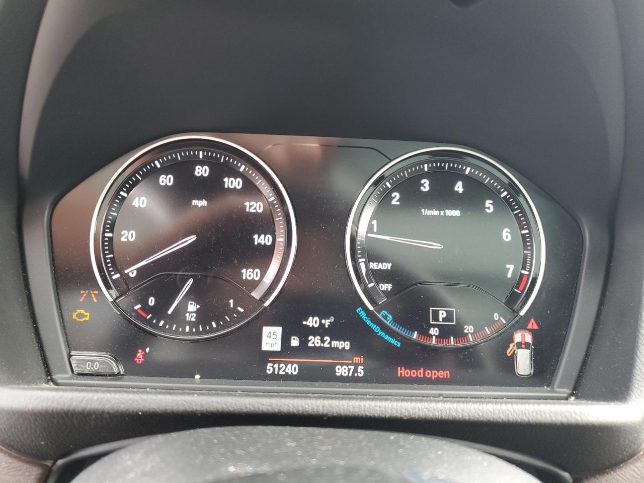2021 BMW X1 VIN WBXJG9C09M5T16797 Copart auction photo, front end damage thumbnail 9