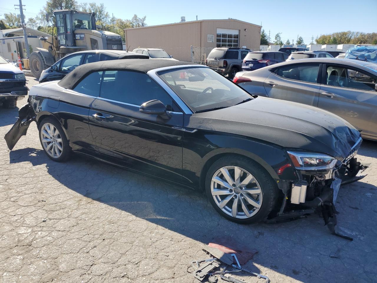2018 Audi A5 VIN WAUYNGF58JN012611 Copart auction photo, rear end / front end damage thumbnail 4