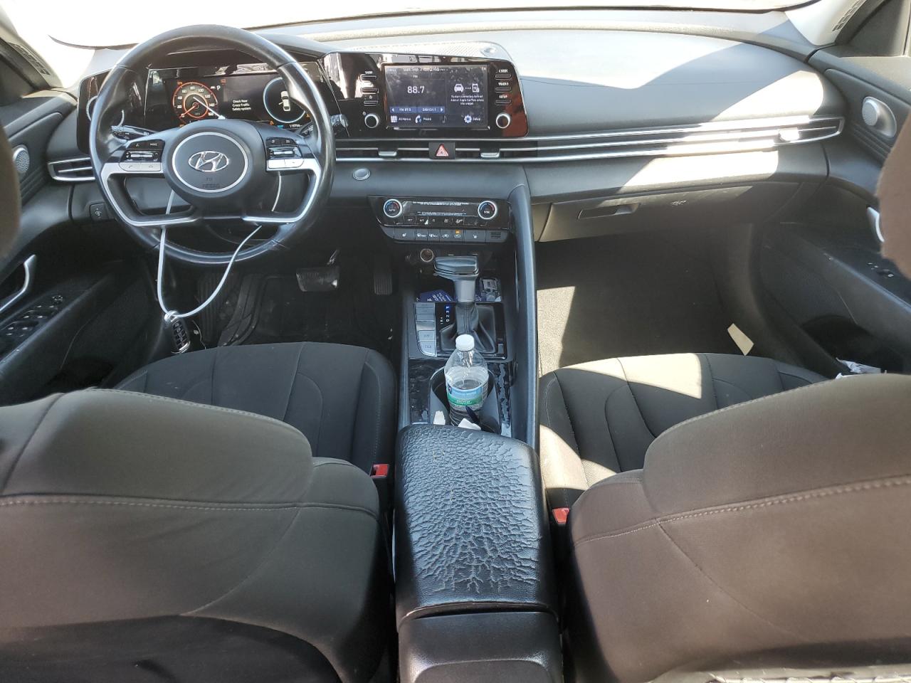 2021 Hyundai Elantra VIN KMHLN4AG3MU131029 Copart auction photo, water/flood damage thumbnail 8