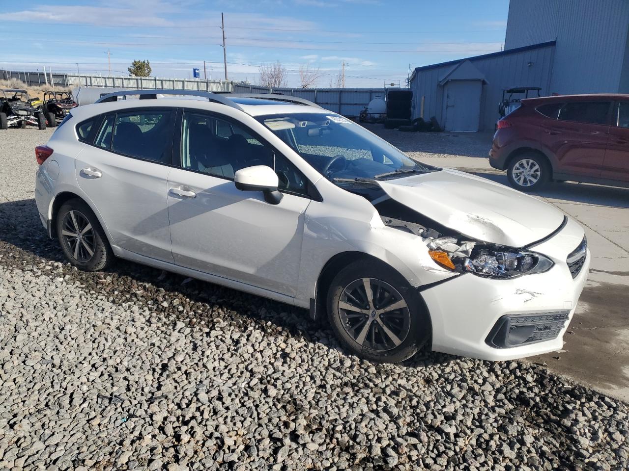 2020 Subaru Impreza VIN 4S3GTAD63L3733771 Copart auction photo, front end damage thumbnail 4