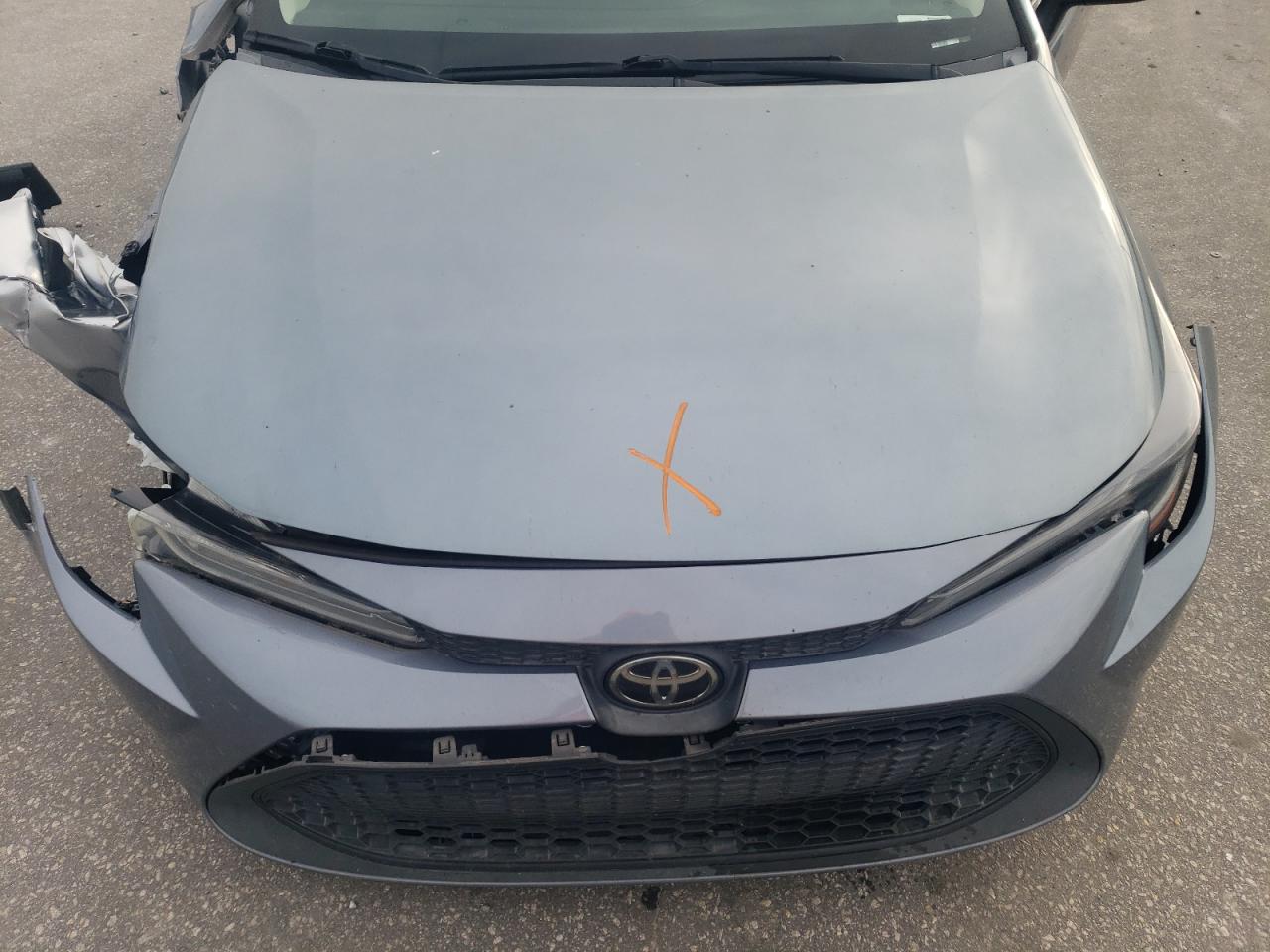 2020 Toyota Corolla VIN 5YFEPRAE7LP087714 Copart auction photo, side / front end damage thumbnail 13