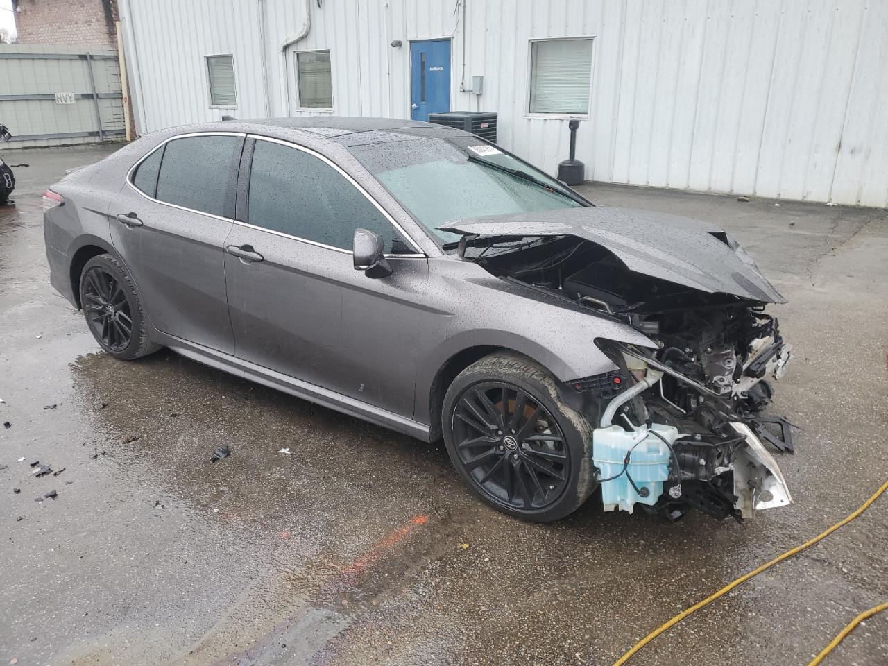 2021 Toyota Camry VIN 4T1K61AKXMU432571 Copart auction photo, front end / side damage thumbnail 4