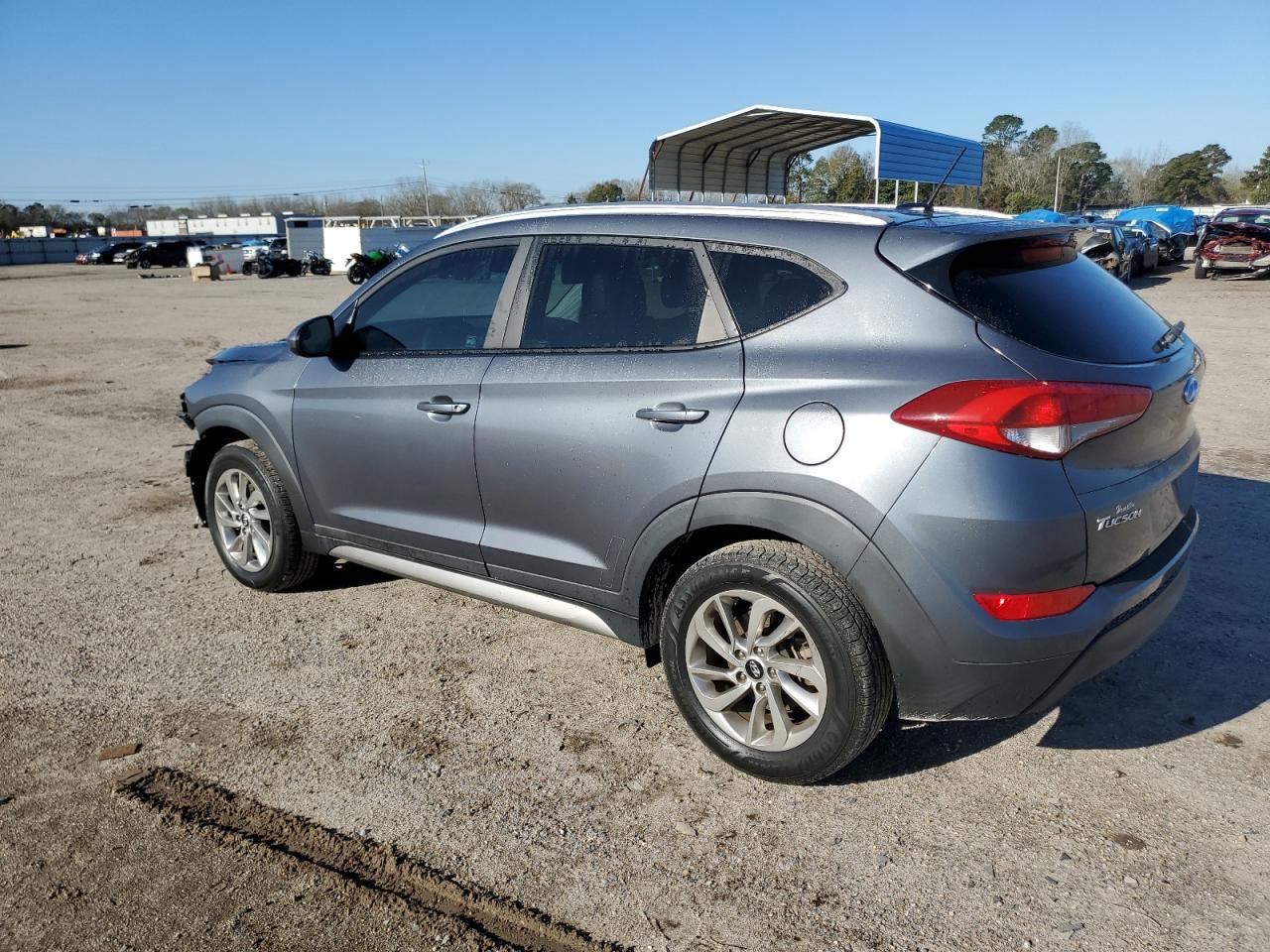 2017 Hyundai Tucson VIN KM8J33A40HU293171 Copart auction photo, front end damage thumbnail 2