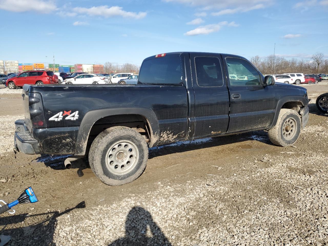 2006 Chevrolet Silverado VIN 1GCEK19BX6Z159171 Copart auction photo, front end damage thumbnail 3