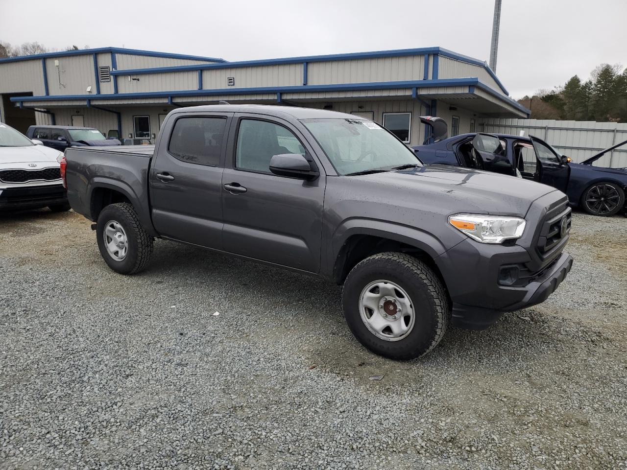 2021 Toyota Tacoma VIN 3TYAX5GN6MT019996 Copart auction photo, rear end damage thumbnail 4