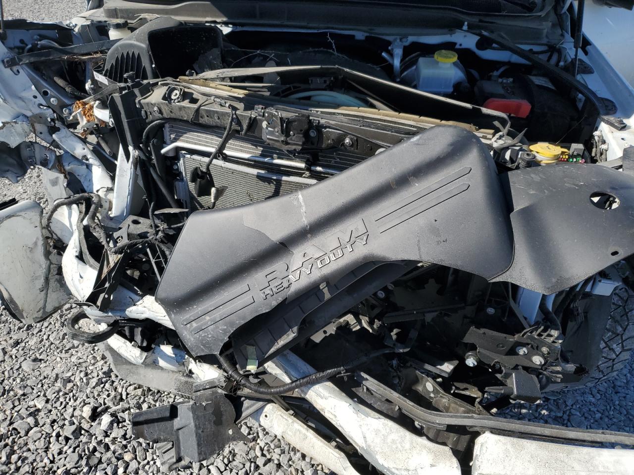 2021 RAM 2500 VIN 3C6UR5DJ4MG557803 Copart auction photo, front end / frame damage damage thumbnail 11