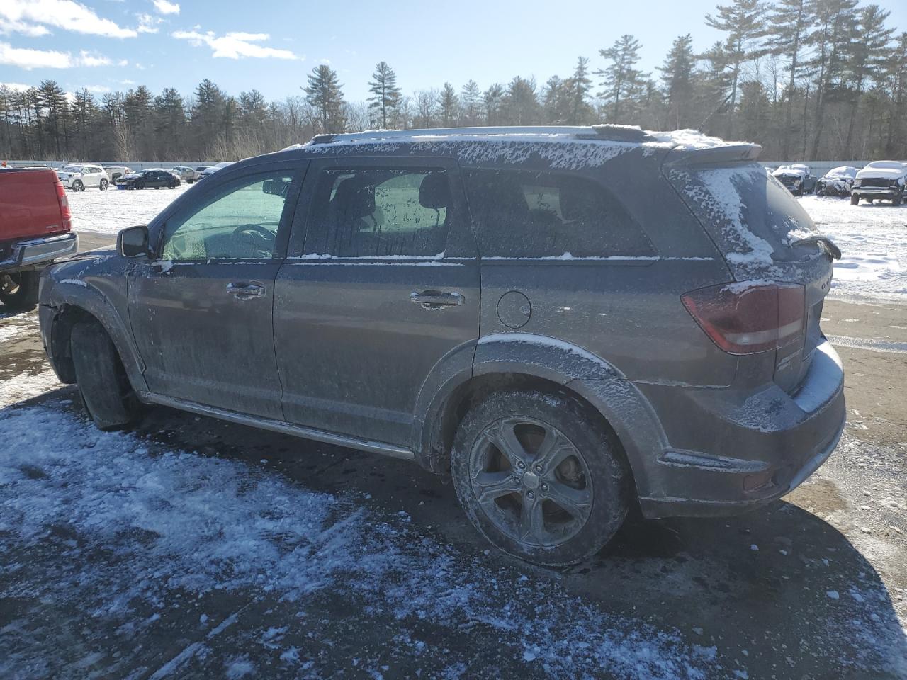 2015 Dodge Journey VIN 3C4PDDGG0FT721007 Copart auction photo, front end / undercarriage damage thumbnail 2