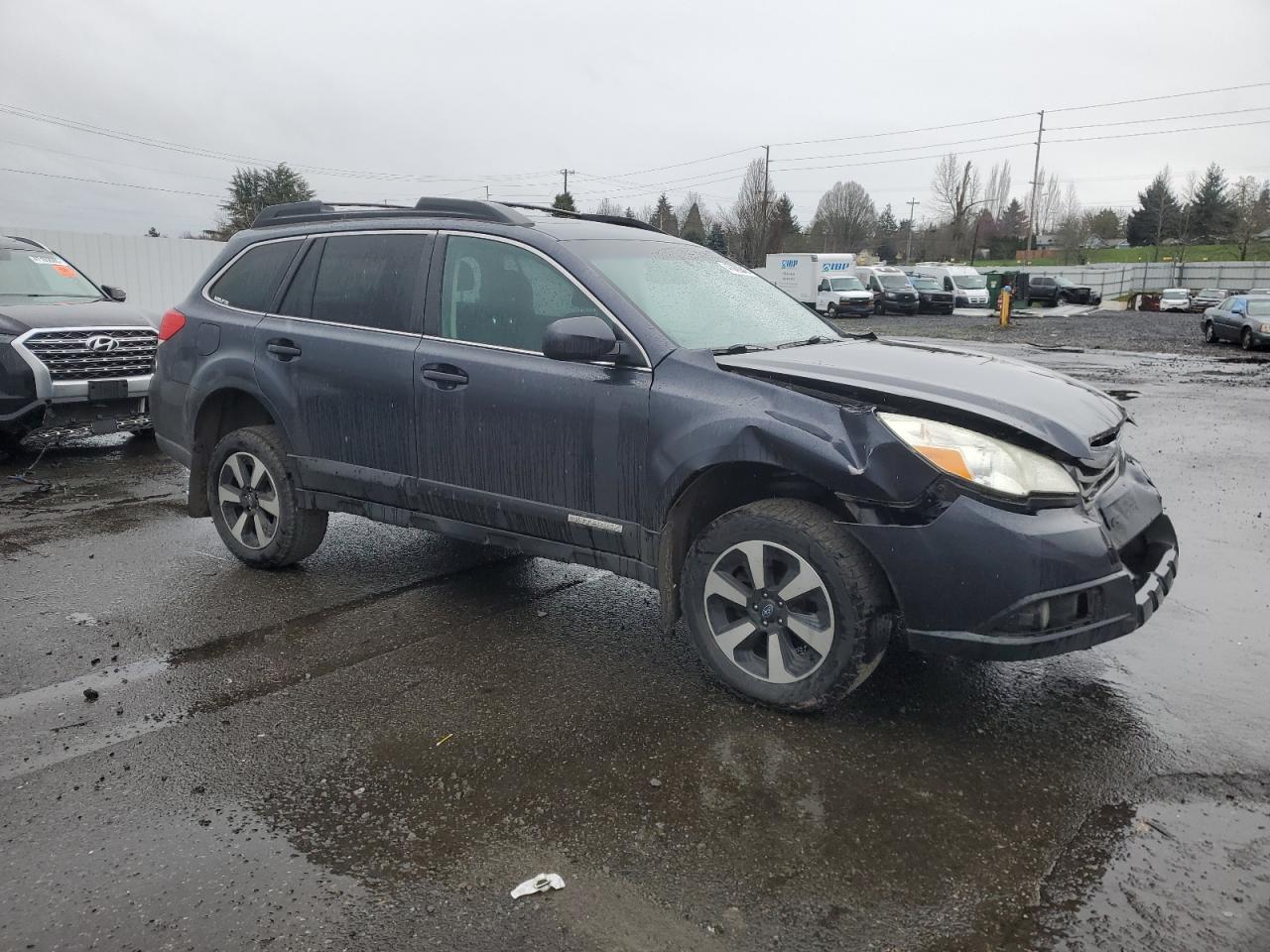 2011 Subaru Outback VIN 4S4BRBGC7B3394460 Copart auction photo, front end damage thumbnail 4