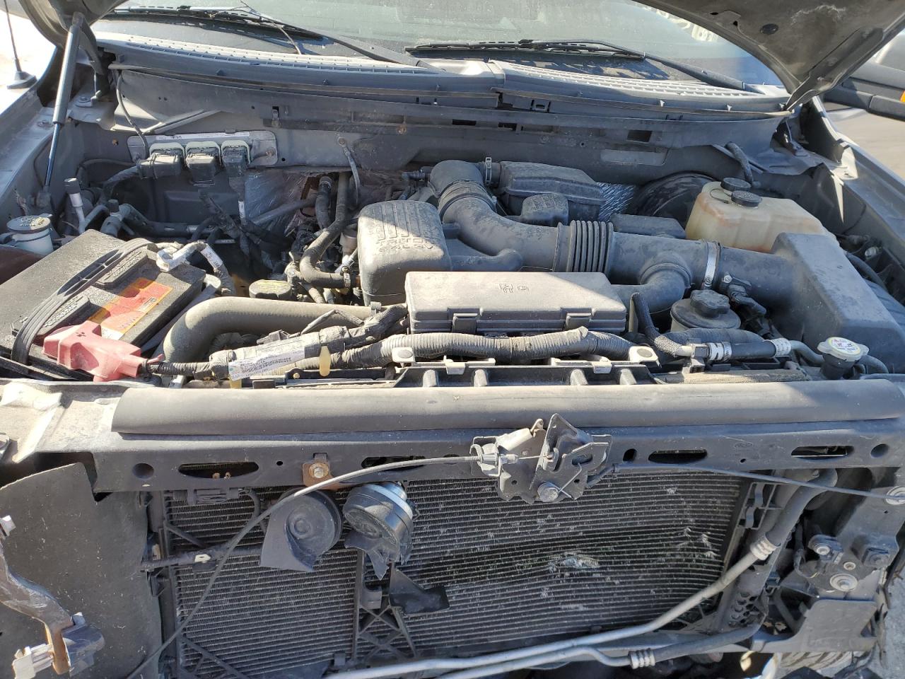 2009 Ford F-150 VIN 1FTPF12V99KB90653 Copart auction photo, front end / undercarriage damage thumbnail 13