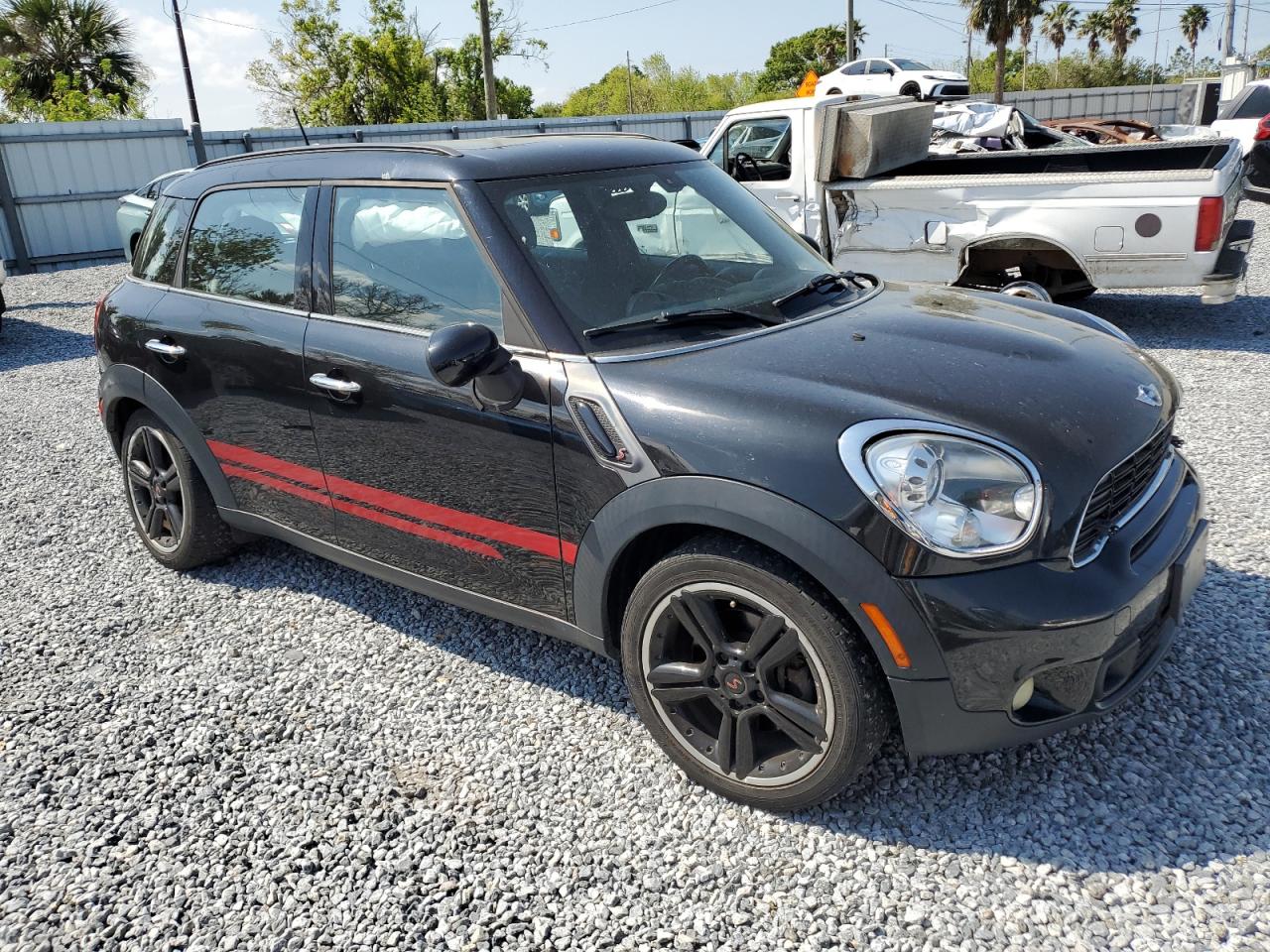 2011 MINI Cooper VIN WMWZC3C51BWM26011 Copart auction photo, rear end / undercarriage damage thumbnail 4