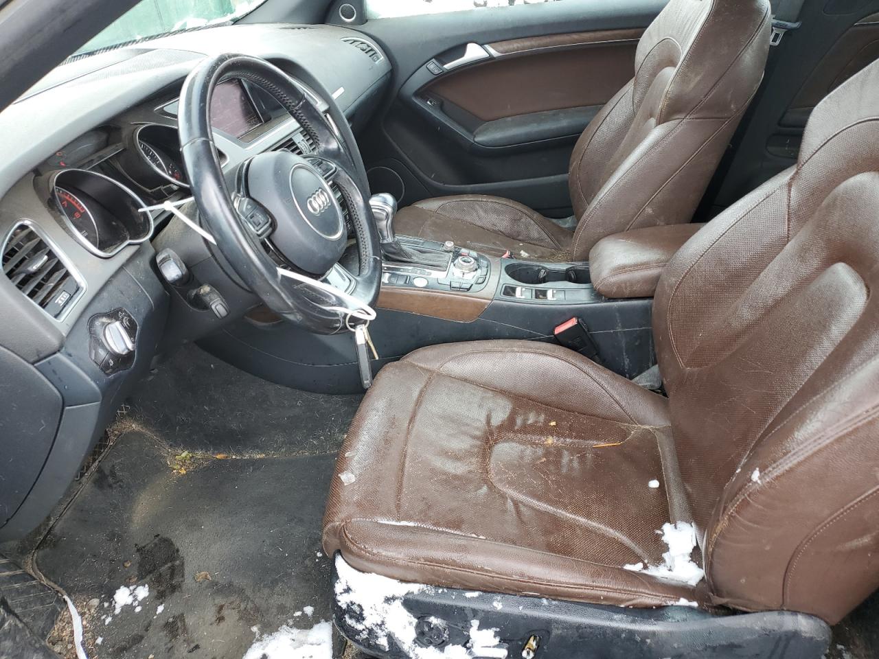 2014 Audi A5 VIN WAULFAFH3EN002122 Copart auction photo, hail / front end damage thumbnail 7