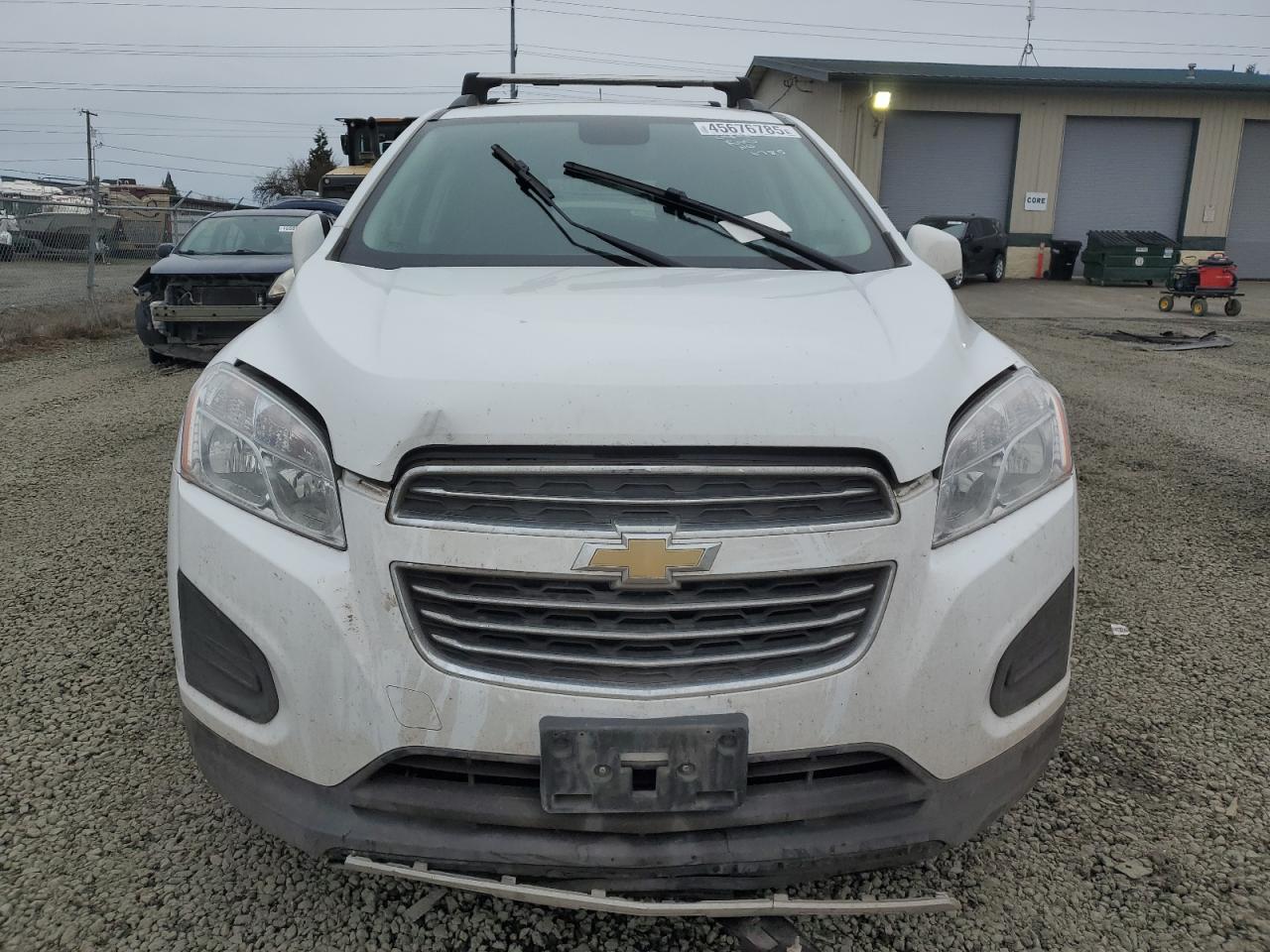 2016 Chevrolet Trax VIN 3GNCJPSB1GL131010 Copart auction photo, undercarriage / front end damage thumbnail 5