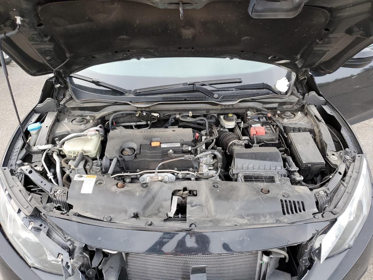 2016 Honda Civic VIN 2HGFC2F76GH517974 Copart auction photo, front end damage thumbnail 11
