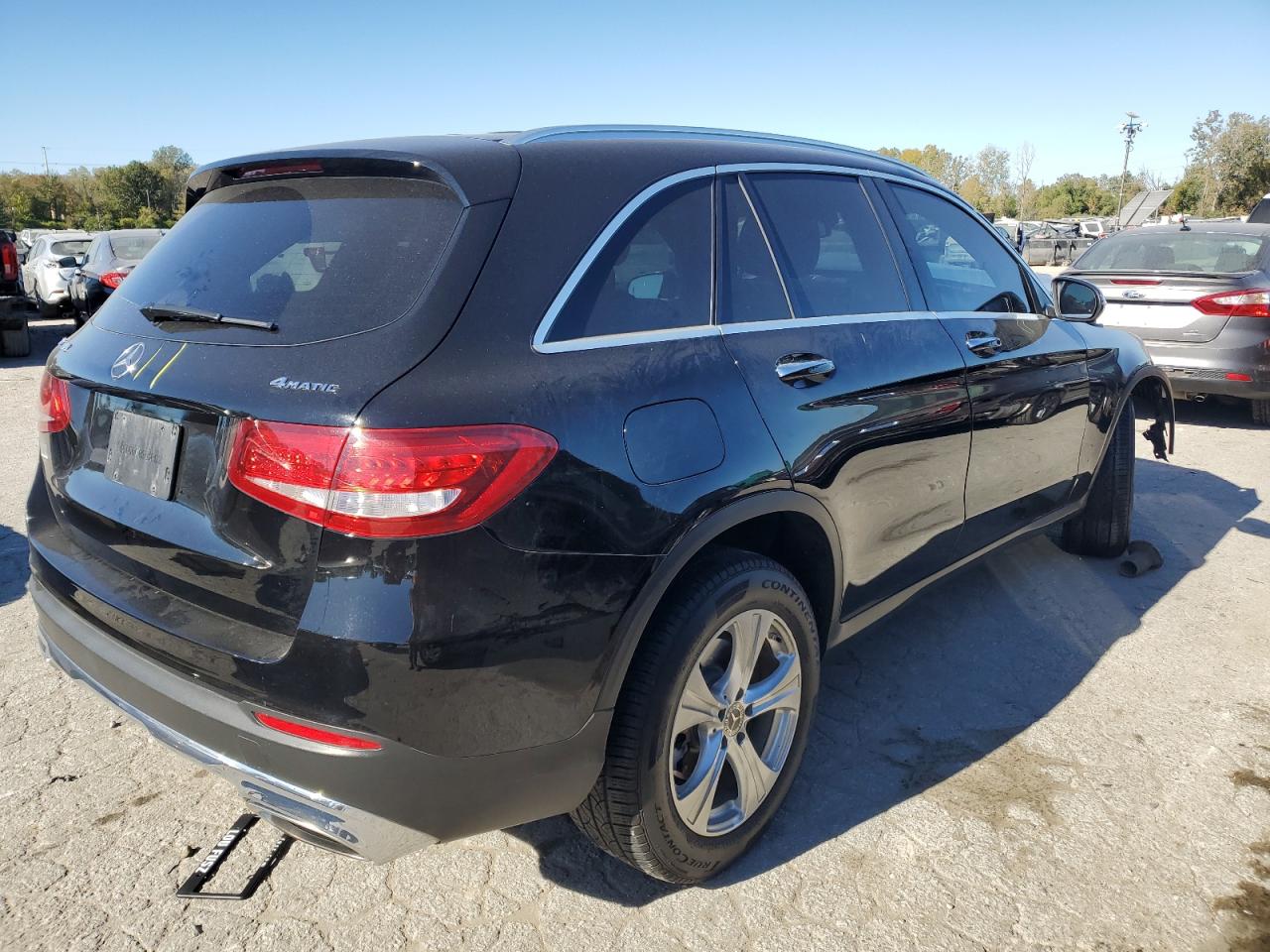 2018 Mercedes-Benz GLC VIN WDC0G4KBXJV039646 Copart auction photo, front end damage thumbnail 3