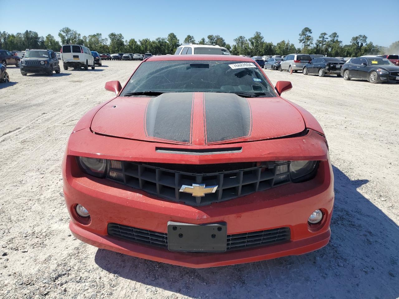 2013 Chevrolet Camaro VIN 2G1FK1EJ6D9199507 Copart auction photo, front end damage thumbnail 5