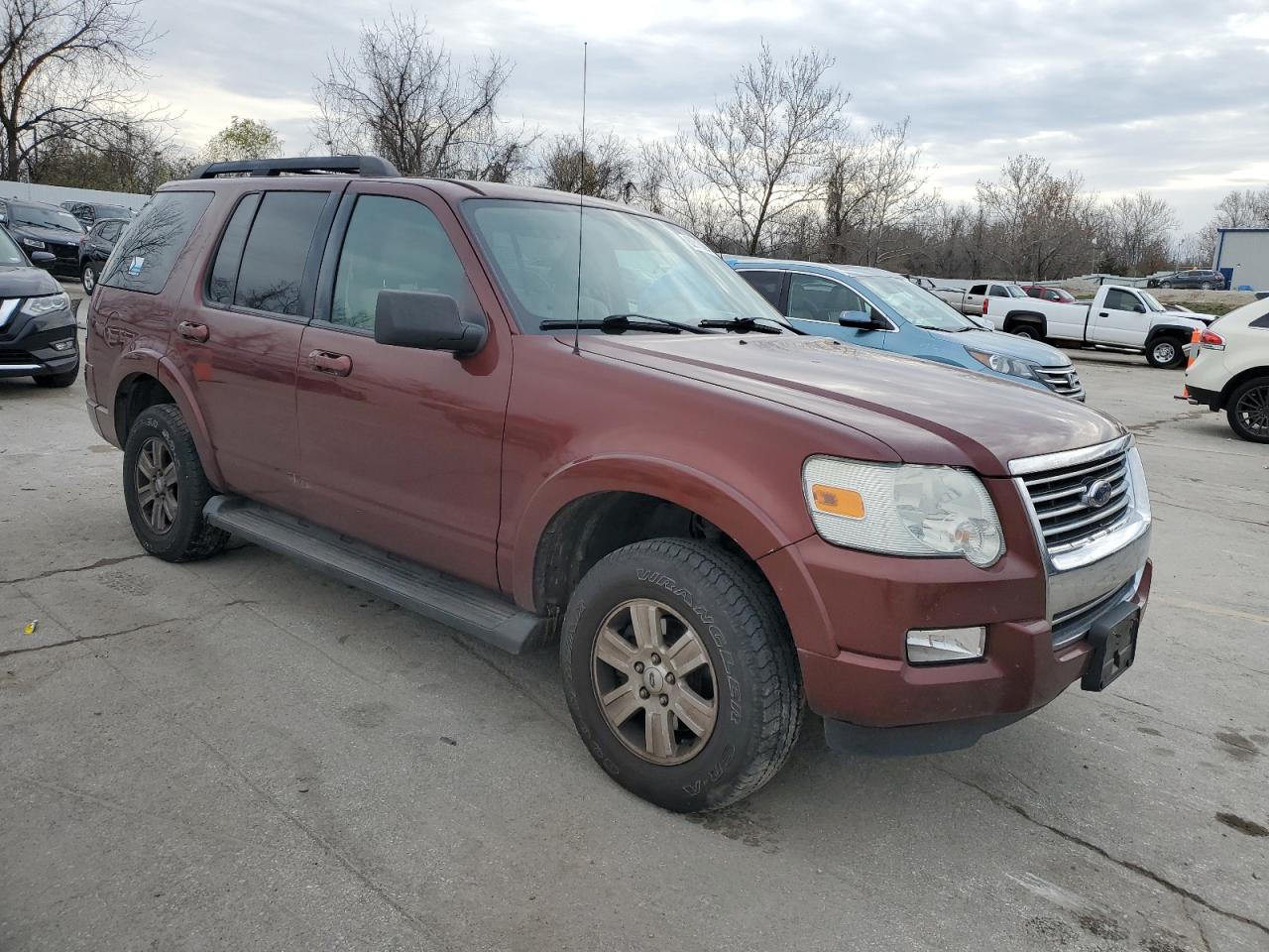 2009 Ford Explorer VIN 1FMEU73E49UA14446 Copart auction photo, mechanical damage thumbnail 4