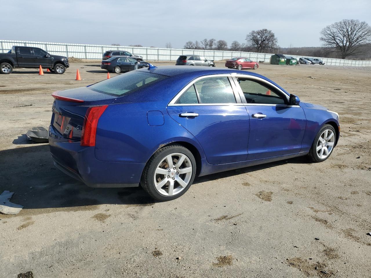 2014 Cadillac ATS VIN 1G6AA5RAXE0100014 Copart auction photo, front end / minor dent/scratches damage thumbnail 3