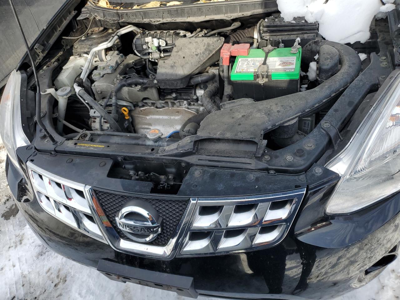 2012 Nissan Rogue VIN JN8AS5MV7CW717163 Copart auction photo, front end / side damage thumbnail 12