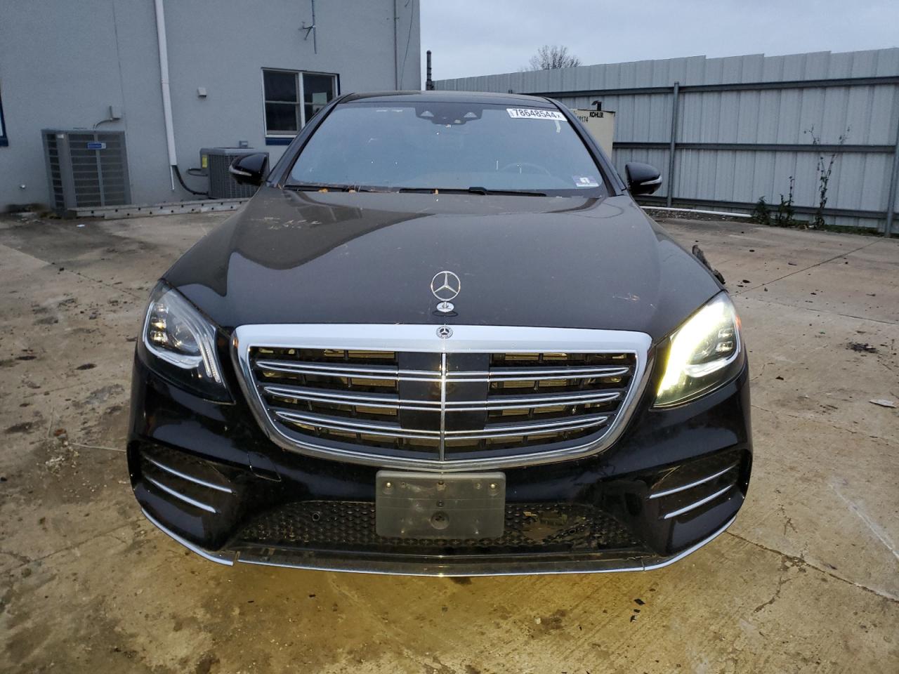 2019 Mercedes-Benz S-klasse VIN WDDUG8GB3KA432779 Copart auction photo, rear end damage thumbnail 5