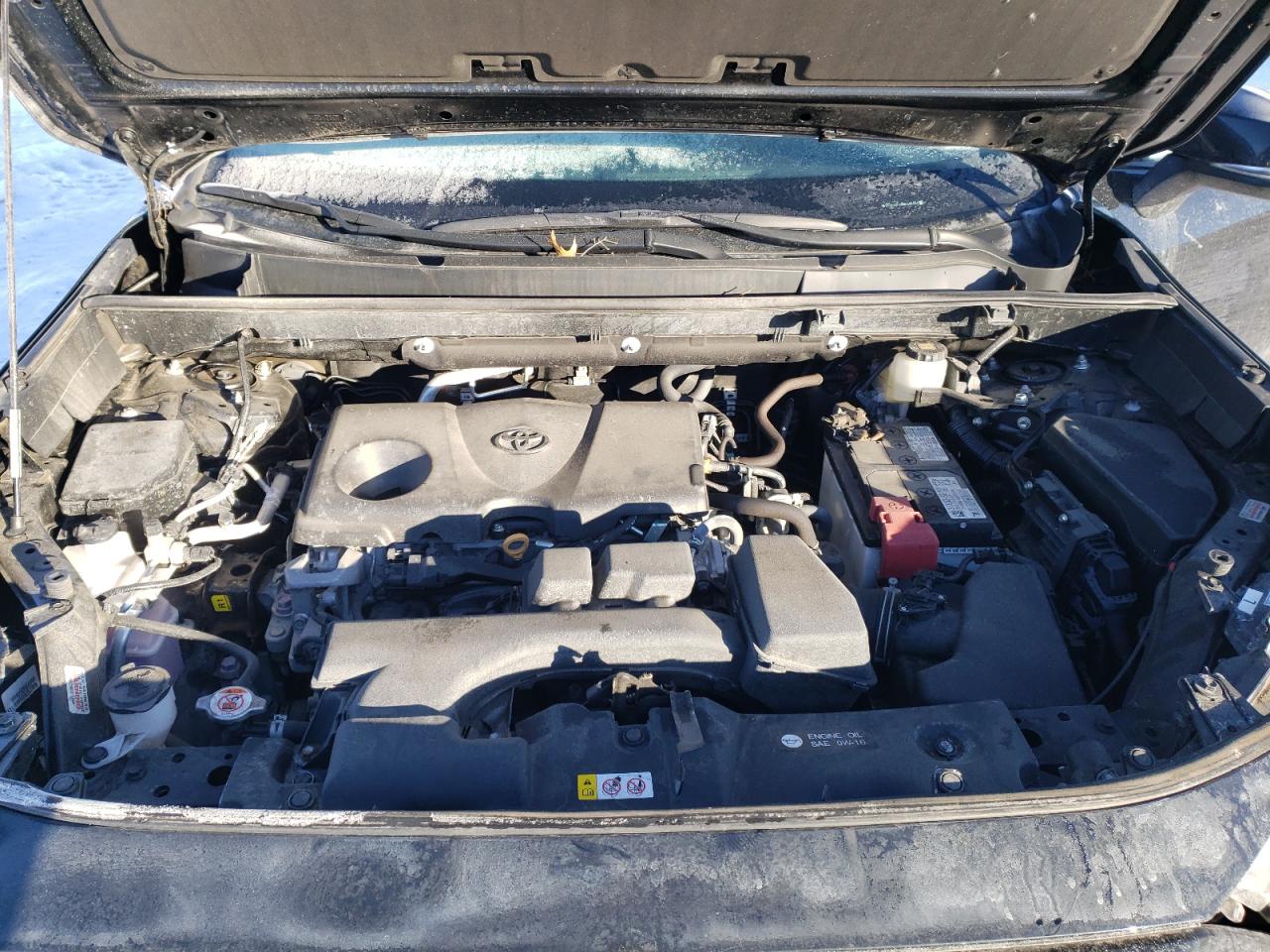 2022 Toyota RAV 4 VIN 2T3P1RFV2NC287462 Copart auction photo, front end / rear end damage thumbnail 13