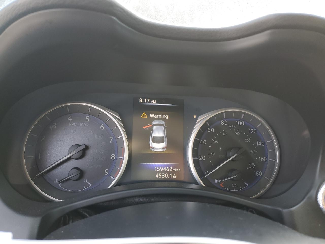 2014 Infiniti Q50 VIN JN1BV7AP2EM672952 Copart auction photo, vandalism / mechanical damage thumbnail 9