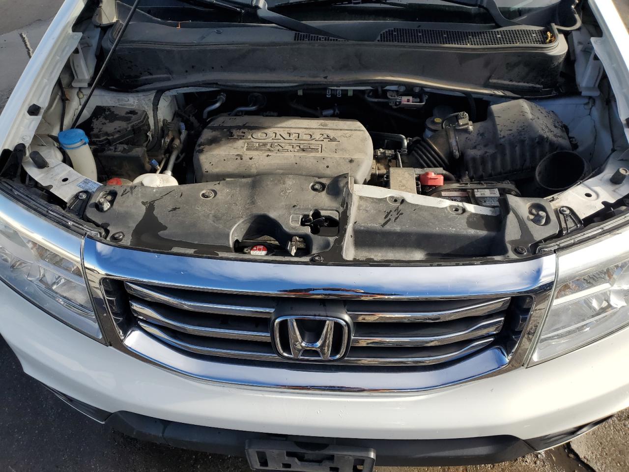 2013 Honda Pilot VIN 5FNYF4H54DB006917 Copart auction photo, front end / rear end damage thumbnail 12