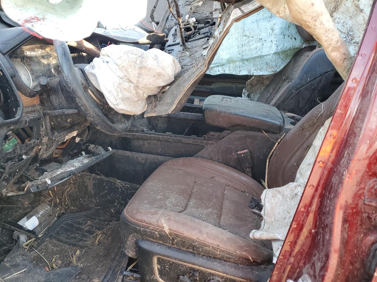 2019 RAM 1500 VIN 1C6SRFKT7KN544730 Copart auction photo, all over / rear end damage thumbnail 7