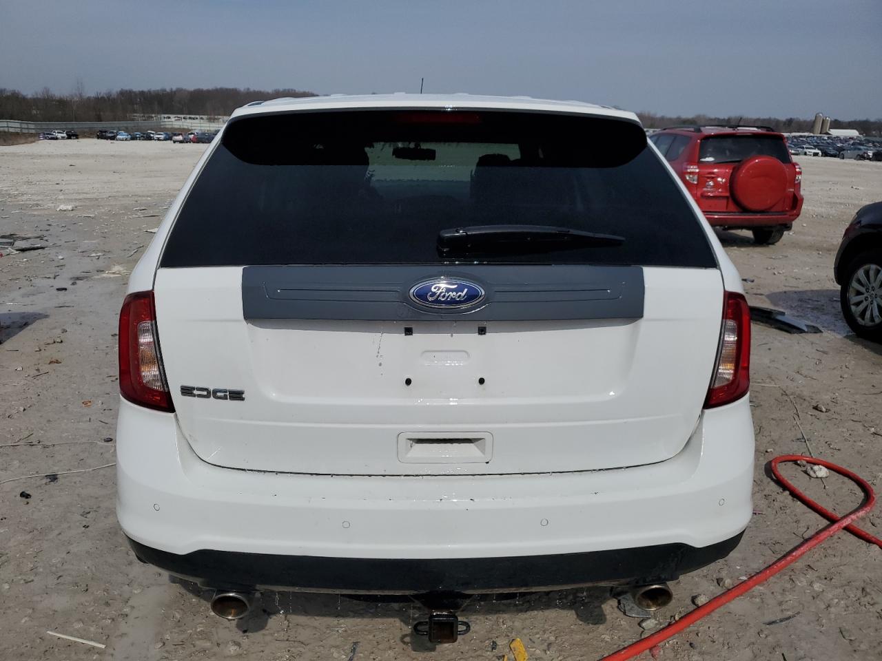 2014 Ford Edge VIN 2FMDK3GC8EBB35550 Copart auction photo, front end damage thumbnail 6