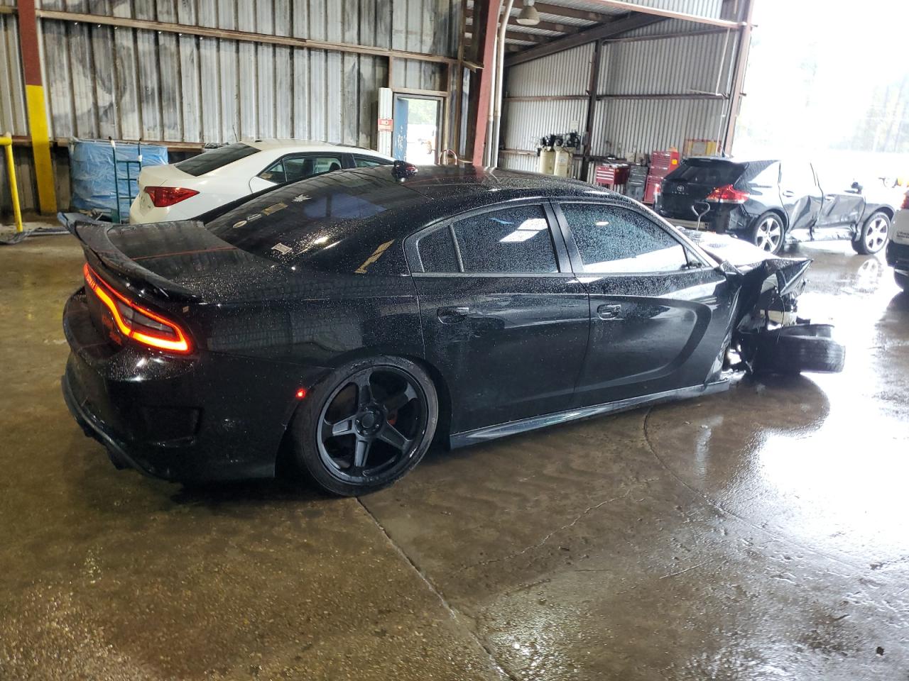2019 Dodge Charger VIN 2C3CDXCT6KH526863 Copart auction photo, all over damage thumbnail 3