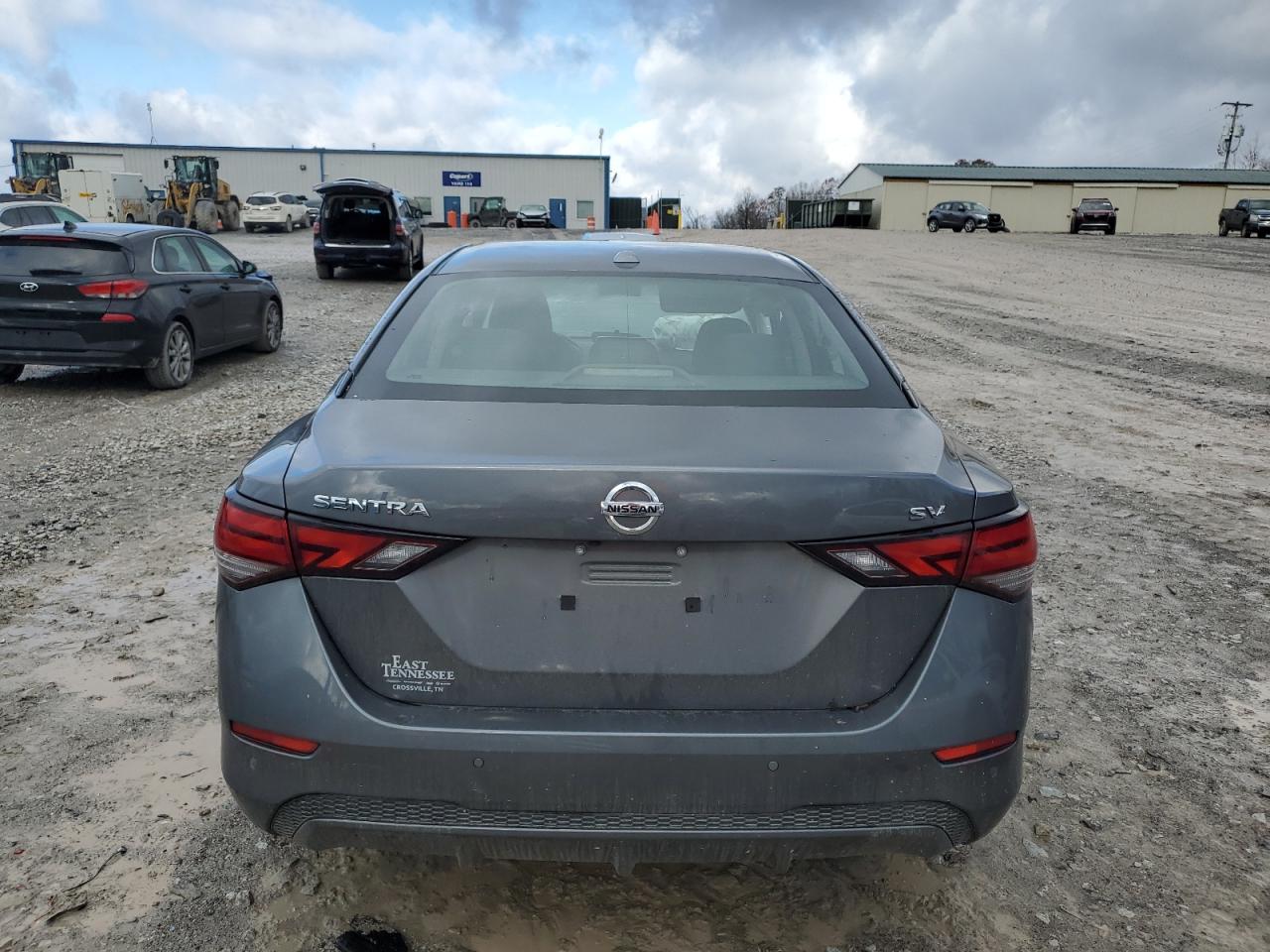 2022 Nissan Sentra VIN 3N1AB8CV3NY257254 Copart auction photo, all over damage thumbnail 6