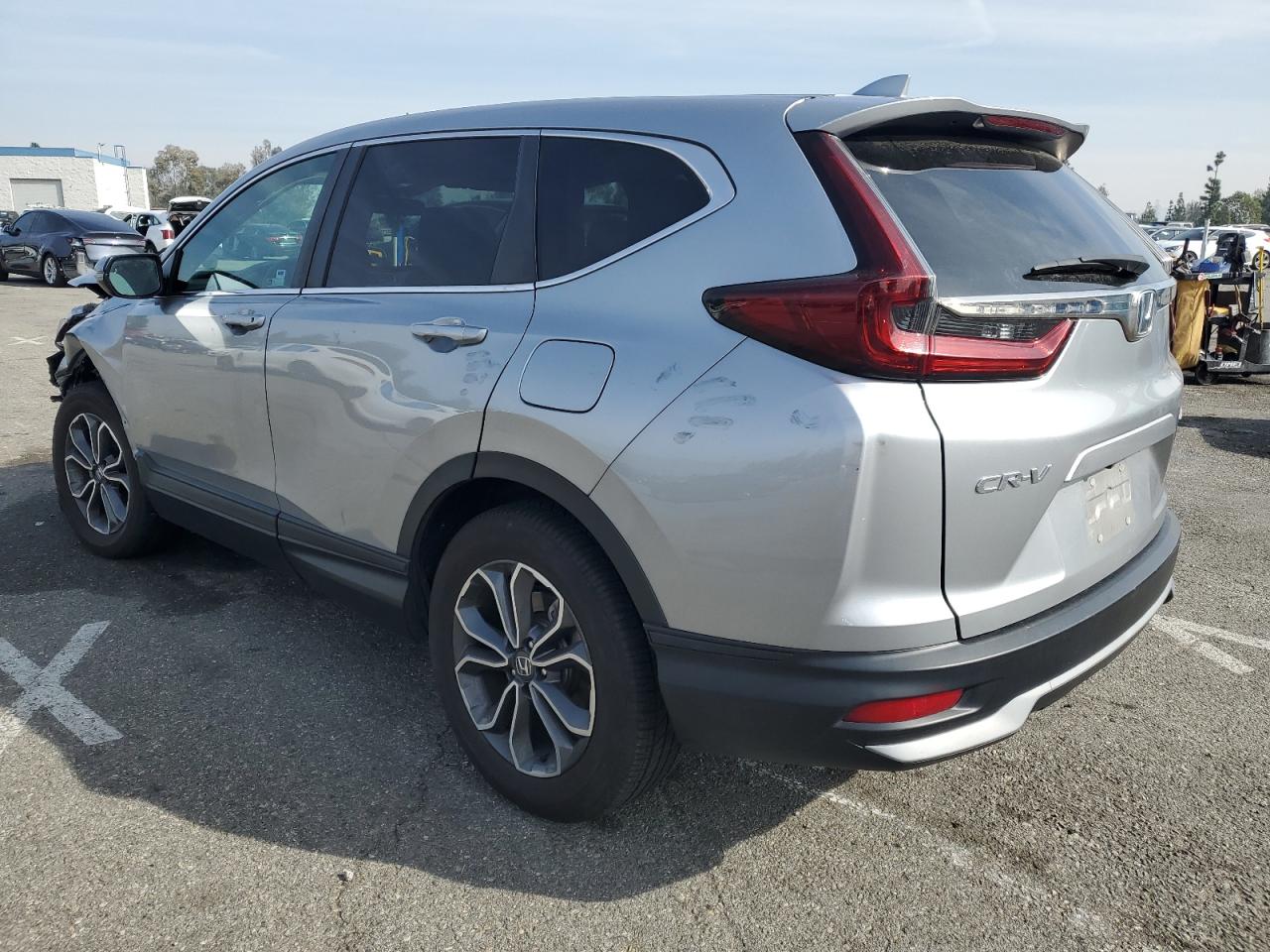 2021 Honda CR-V VIN 2HKRW2H54MH663811 Copart auction photo, front end damage thumbnail 2