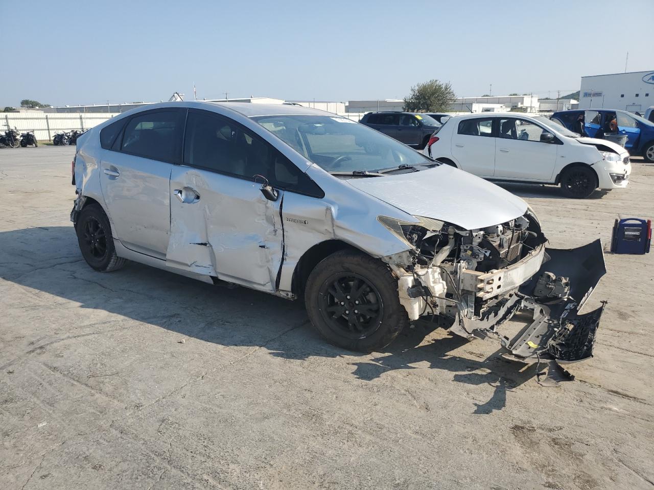 2012 Toyota Prius VIN JTDKN3DU1C5465600 Copart auction photo, mechanical / all over damage thumbnail 4