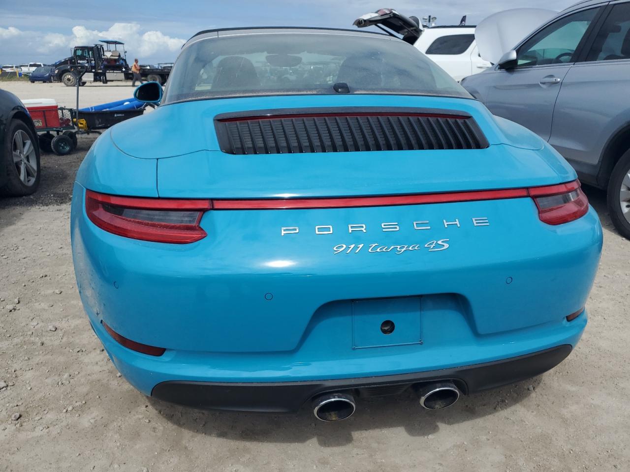 2017 Porsche 911 VIN WP0BB2A98HS136078 Copart auction photo, water/flood damage thumbnail 6