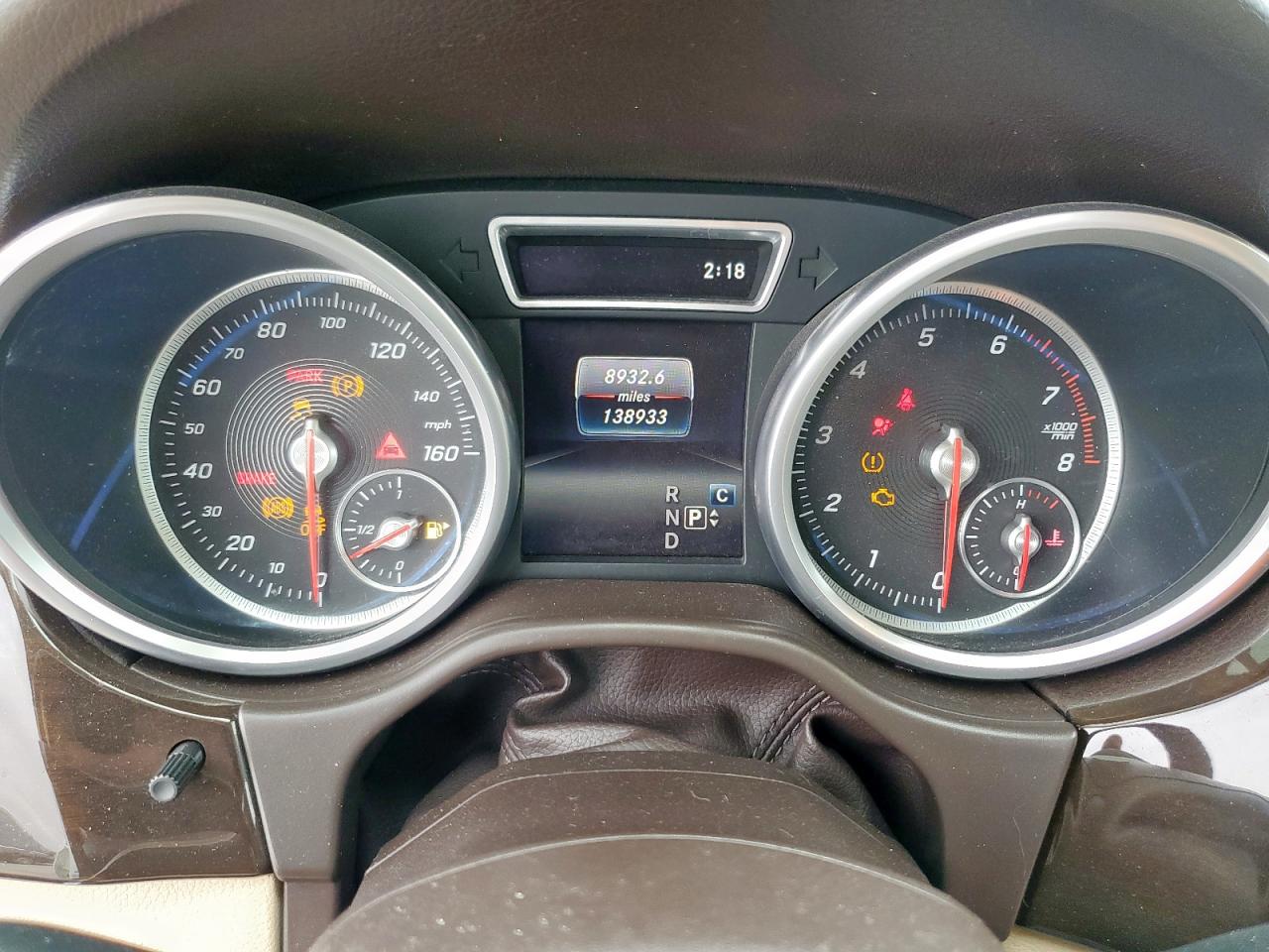 2017 Mercedes-Benz GLE VIN 4JGDA5JB8HA914249 Copart auction photo, front end damage thumbnail 9