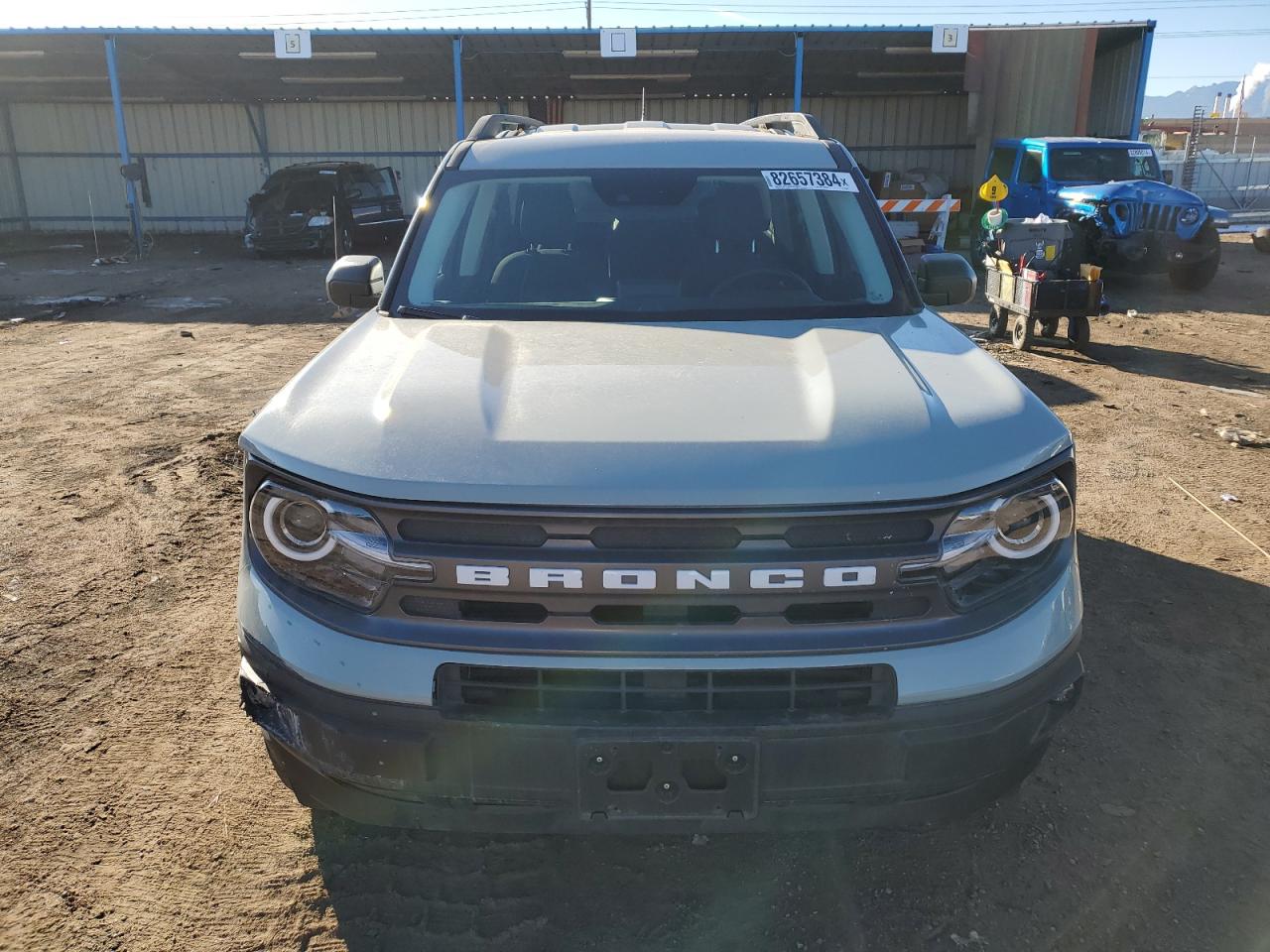 2023 Ford Bronco VIN 3FMCR9B66PRE23289 Copart auction photo, rear end / front end damage thumbnail 5