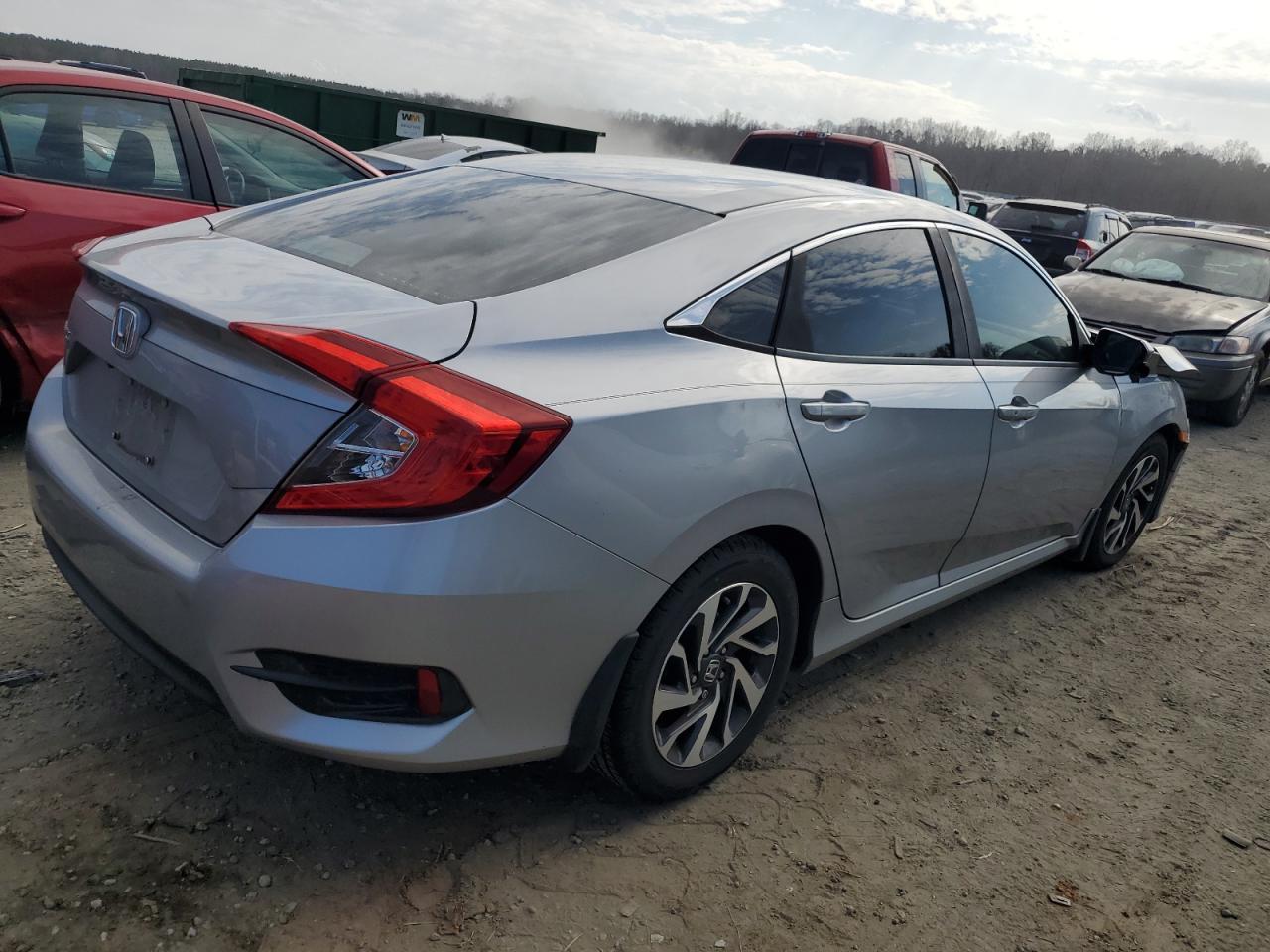 2016 Honda Civic VIN 19XFC2F75GE072797 Copart auction photo, front end damage thumbnail 3