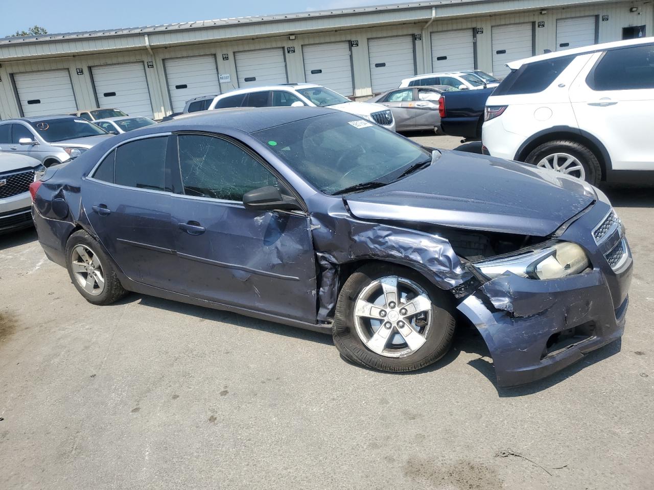 2013 Chevrolet Malibu VIN 1G11B5SA5DF206489 Copart auction photo, undercarriage / all over damage thumbnail 4