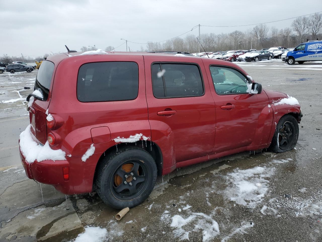 2010 Chevrolet HHR VIN 3GNBAADB3AS592762 Copart auction photo, front end damage thumbnail 3